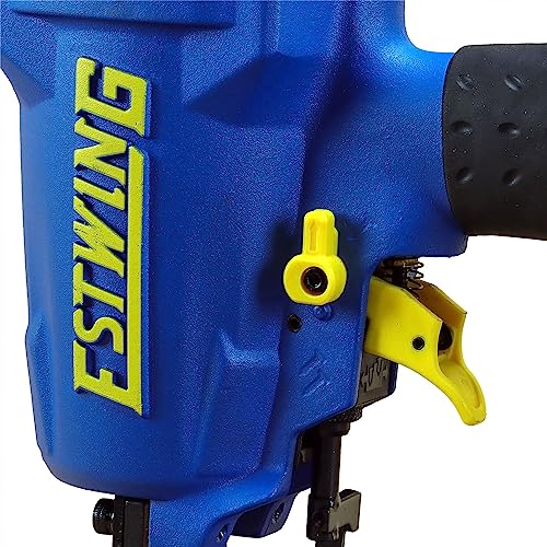 Estwing EFS16 Grampeador pneumático de cerca de 2,5 cm de calibre 16 com gancho de cinto de metal aj