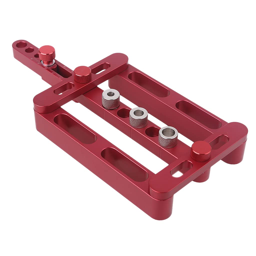 Swynrf Red+Black Hold Down Clamps, Multipurpose For T Track Clamp, For T Track Clamps For Many Woodworking And Metalworking