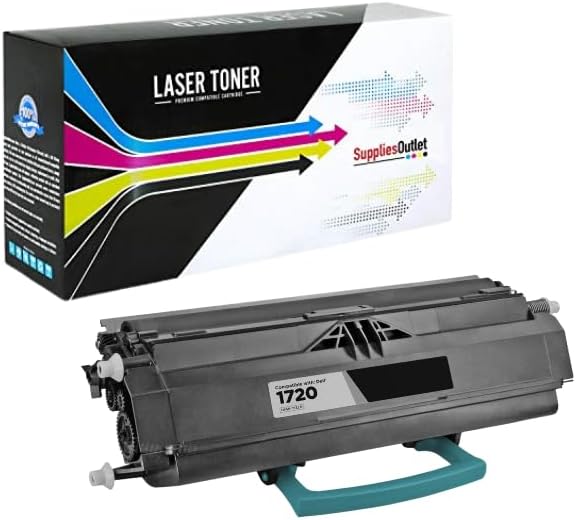 Cartucho de tóner de repuesto compatible para Dell 1720  310-8701  310-8708  PY449  310-8702  310-8709  RP380  310-8706  GR299  RP441  310-8700 7