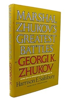 Hardcover MARSHAL ZHUKOV'S GREATEST BATTLES Book