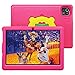 ANYWAY.GO 10.1 Zoll Tablet Kinder, Android 10.0 Kids Tablet, HD-Display, 2GB+32GB, Quad Core, KIDoz Vorinstalliert, WiFi, Bluetooth, Doppelkamera Tablett PC (Pink)
