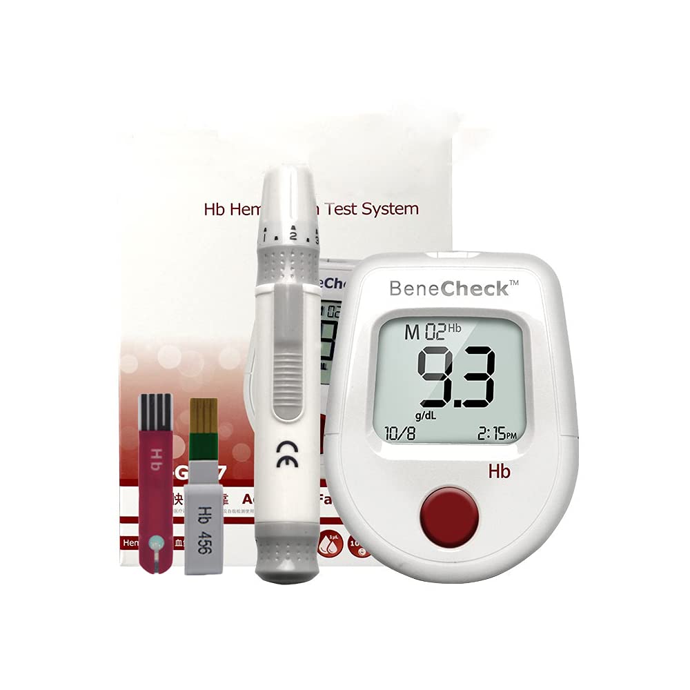Home Hemoglobin Test Kit, Hemoglobin Test Meter Anemia Monitor Kit
