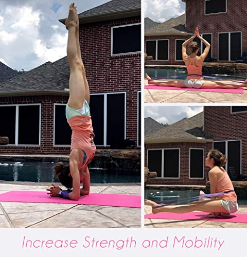 Ttolbi Dance Stretching Equipment: Stretch Bands For Dancers And Ballet Stretch Bands | Dance Stretch Band For Flexibility And Exercise | Dance Stuff | Gymnastics Equipment | Dancer Gifts Girls #TOP4