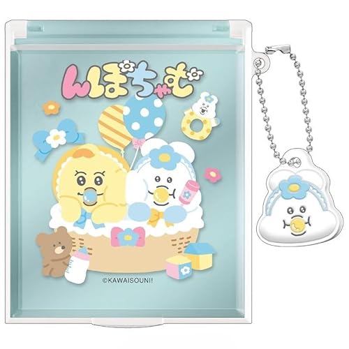 んぽちゃむ マスコット付きMサイズミラー 1
