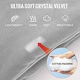 Best Heated Scarf for Women: Stay Warm All Winter with These Top Rechargeable Options 17 Girasol Heated Neck Wrap Heated Scarf for Neck Pain Relief, Neck Heating Pad with 5000mAh Power Bank, Cordless Thermal Neck Brace Electric Heated Neck Warmer with 3 Heating Levels (Light Grey)