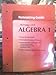 McDougal Littell High School Math Algebra 1: Notetaking Guide