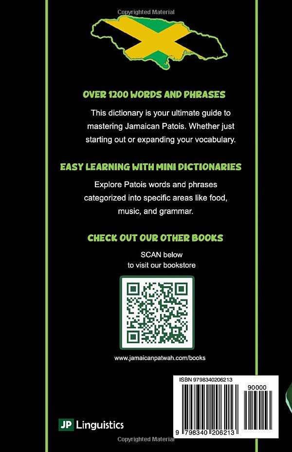 Jamaican Patois Dictionary: 1200+ Words and Phrases with English Translations for Easy Learning (How to Speak Jamaican Patois) - Image 2