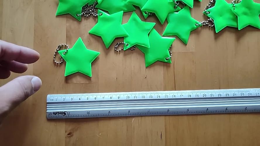 30 Stücke Reflektor Anhänger Kinder Smiley