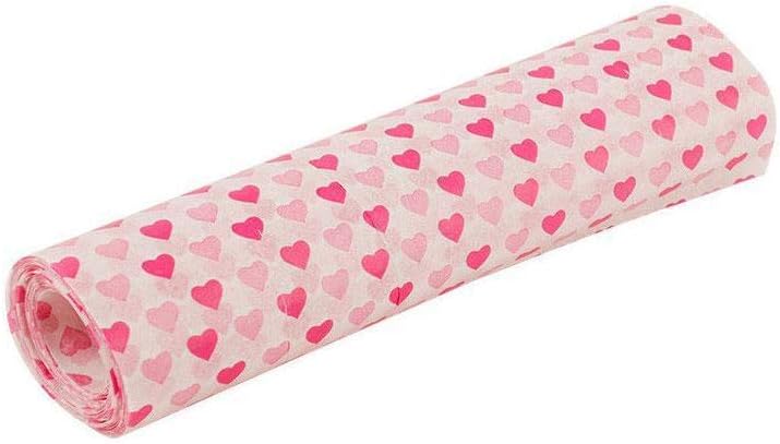 Wax Paper, Deli Paper Wax Paper Sheets, Greaseproof Paper, 50 Sheets Waterproof Food Paper Liners/Wrapping Tissue for Plastic Food Basket, 10 x 8 inch, Microwave-Safe (Love)
