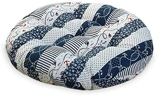 Coussin de salle à manger rond en coton pour soulager l'assise rigide