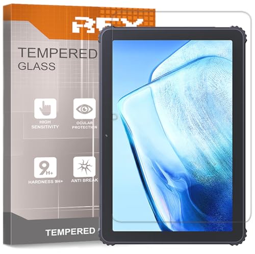 REY Protector de Pantalla para CUBOT Tab Kingkong 10,1', Cristal Vidrio Templado Premium