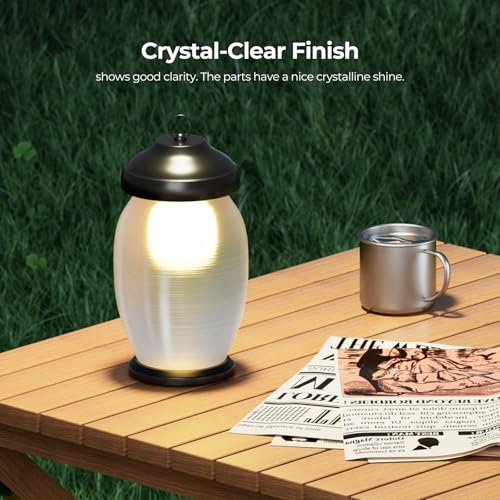 Image of Creality Hyper PC Filament 1.75mm 1KG, Clear Polycarbonate Filament for High-Speed Printing up to 300mm /s, High Heat Resistance, Tough and Impact Resistant, Fits Most 3D Printers