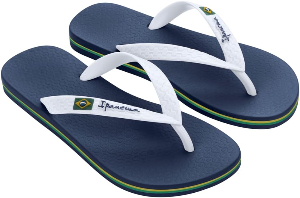 Ipanema CLAS BRASIL II FEM Infradito Donna – Cotone Ed Elastan, Rosso/bianco E Nero