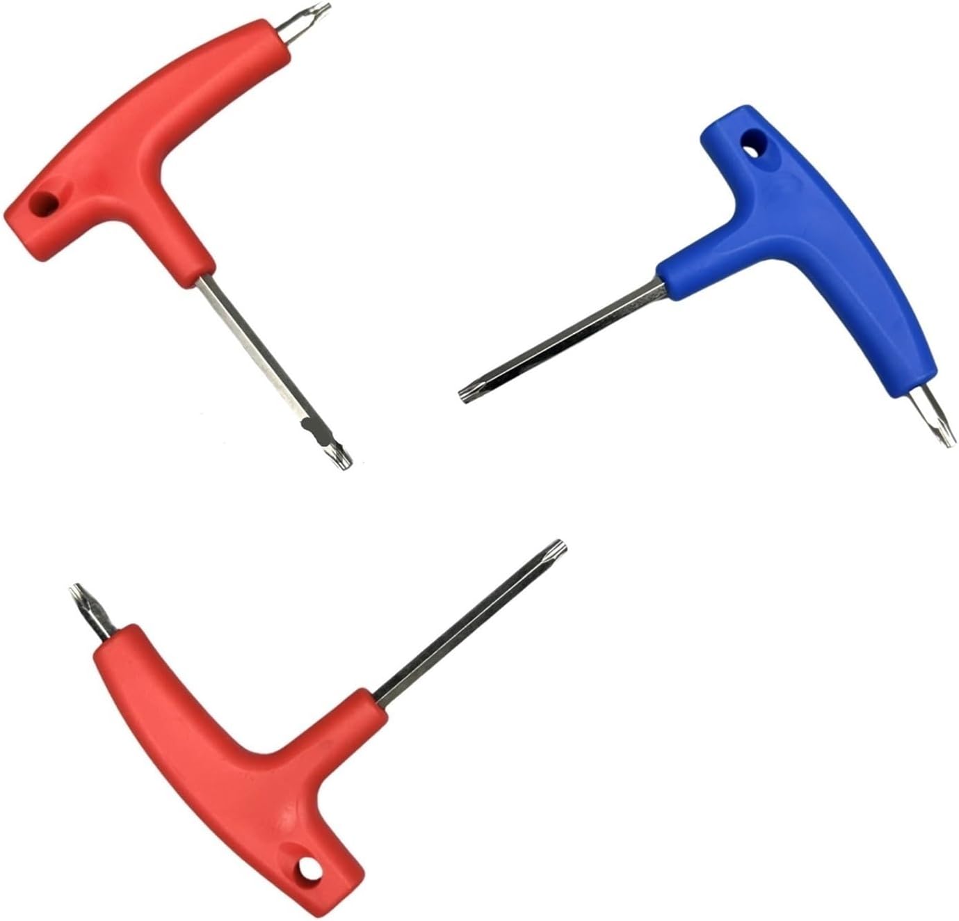 Golf Driver Tool 10pcs Golf Universal Dual-use Wrench Spanner Tools,T20 T25 Double Headed Box End for Shaft Adapter Sleeve Screws(Blue)