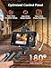 hohem iSteady XE Kit Gimbal Stabilizer for Smartphone, 3-Axis Gimbal for iPhone & Android with Magnetic Adjustable Fill Light, Portable & Foldable Stabilizer for Video Recording, YouTube TikTok Video