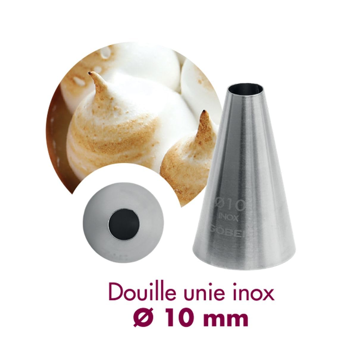 Decora 0263010 BS Douille 10, INOX