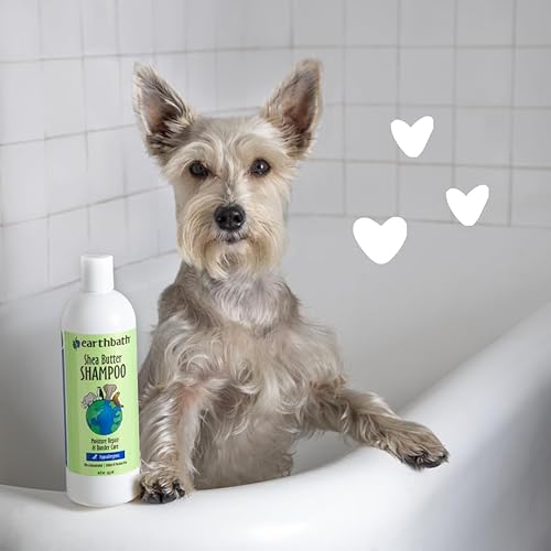 Miniatura 5 de earthbath, Champú de manteca de karité  Champú hipoalergénico para perros, a base de plantas, libre de crueldad, vegano, sin gluten, sin OMG,