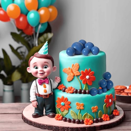 Miniatura 5 de Astaron 20 Piezas Adornos De Bolas Para Pasteles Mini Globos Adornos Para Pasteles Bolas Selecciones Para Pasteles Para Decoraciones De Pasteles De Cumpleaños Y Bodas Azul Real