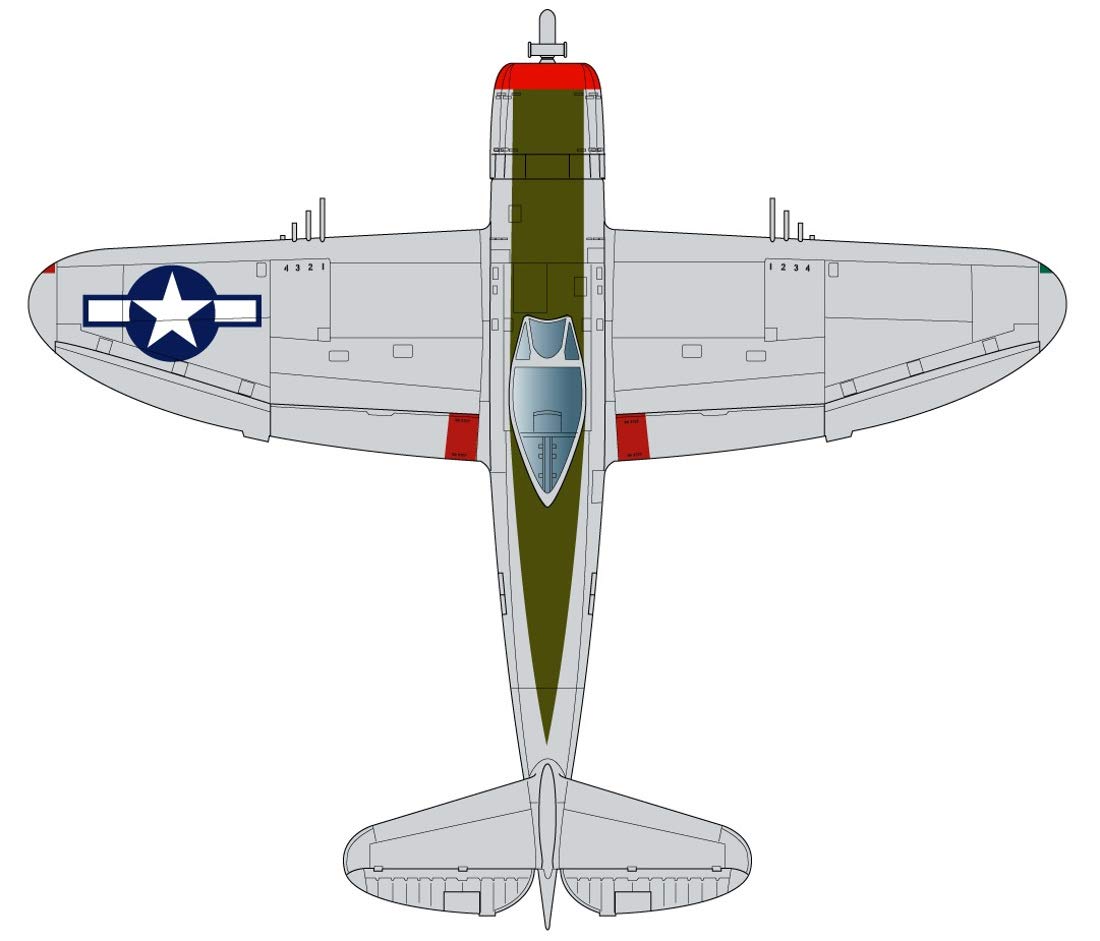 Amazon | プラッツ 1/144 大戦機シリーズ 第二次世界大戦 アメリカ軍 P