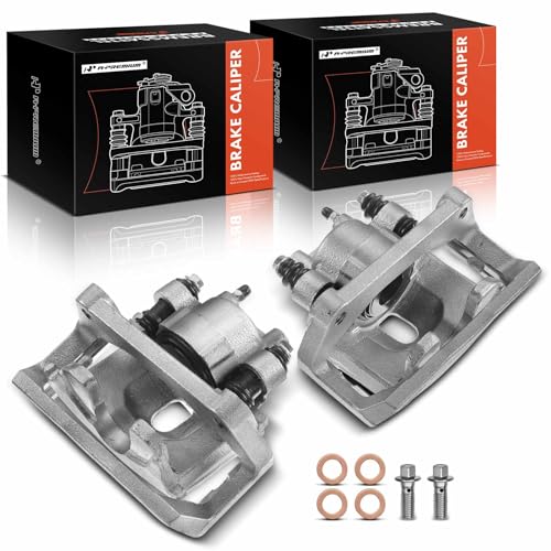 A-Premium Rear Disc Brake Caliper Assembly with Bracket Compatible with Ram, Dodge & Chrysler Models - 1500 2011-2018, 1500 Classic 2019-2023, Durango 2004-2009, Ram 1500, Aspen