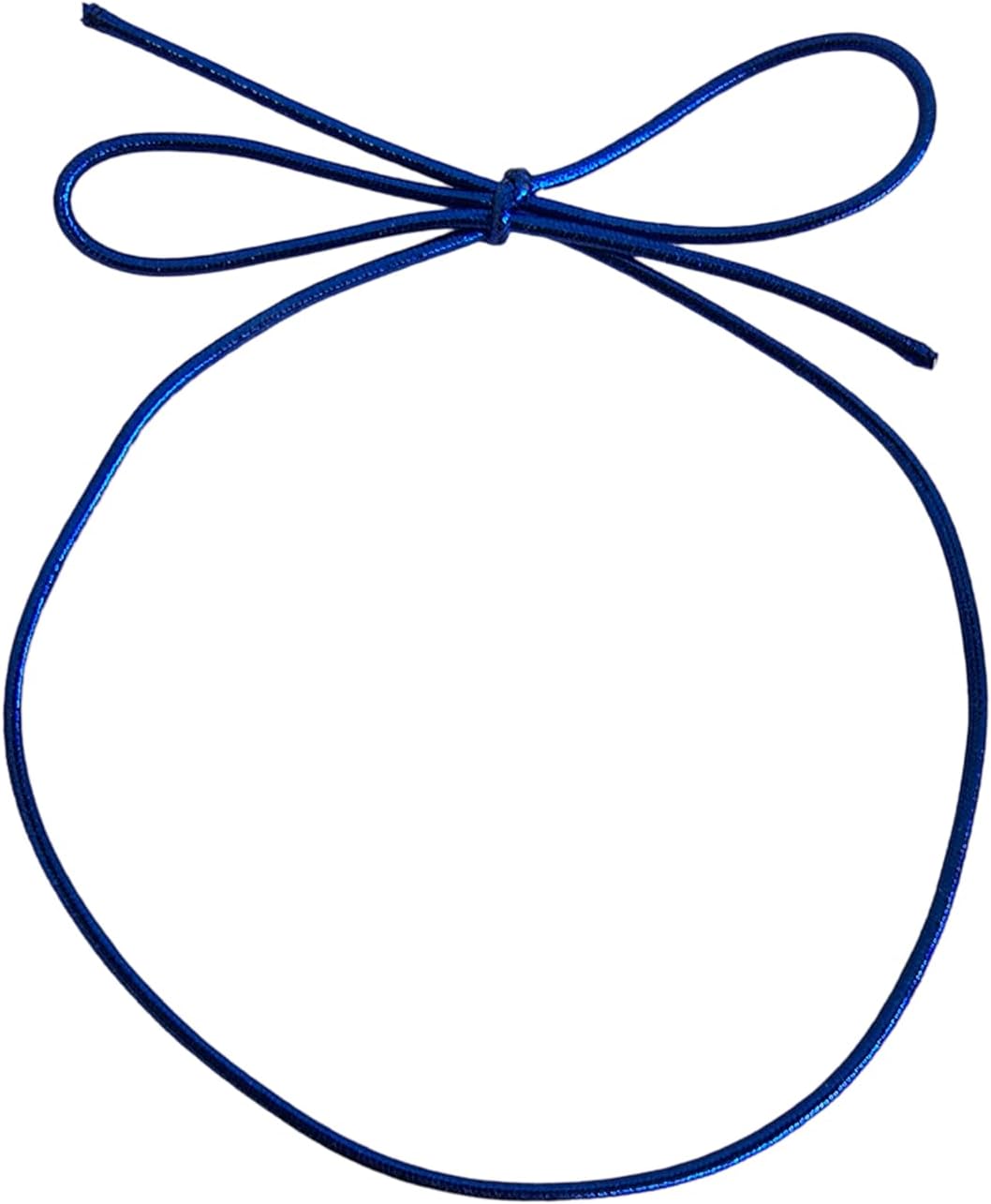 Amazon.com: 100 Pcs Blue Stretch Loops with Pre-Tied Bows from Elastic ...