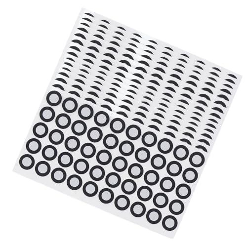 15 Folhas X 50 Peças Marcador de Digitalização 3d 6mm de Diâmetro Interno 10mm de Diâmetro Externo A