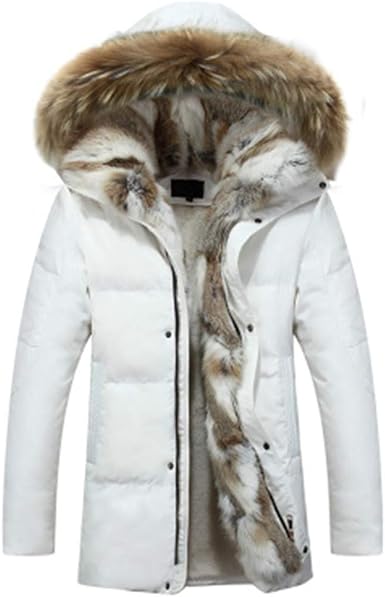 Doen\u0026Kanst - Chaqueta - Gabán - para Hombre Blanco Blanco 3XL: Amazon.es:  Ropa