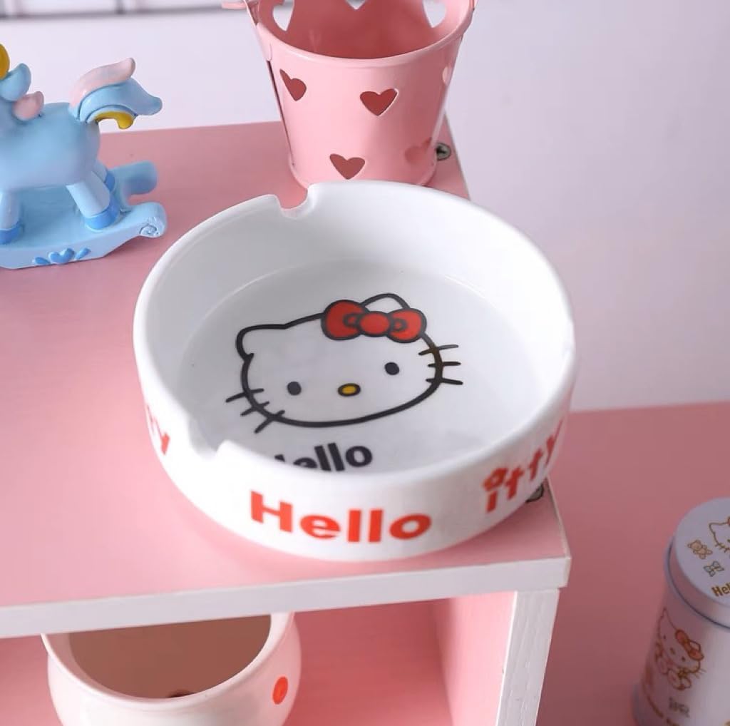 ASH Tray - Pink Ceramic Rolling Tray (Kit)