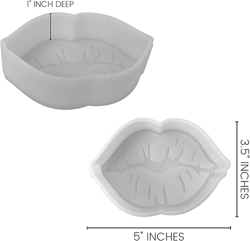 Miniatura 4 de Moldes para refrescar el auto de San Valentín con forma de gnomo y labios, paquete de 4 unidades, paquete al por mayor para cuentas aromáticas