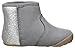 Carter's Every Step Girl's Infant 1st Walker Amylene Fashion Boot, Real Grey, 4.0 M US (12-18 Months)