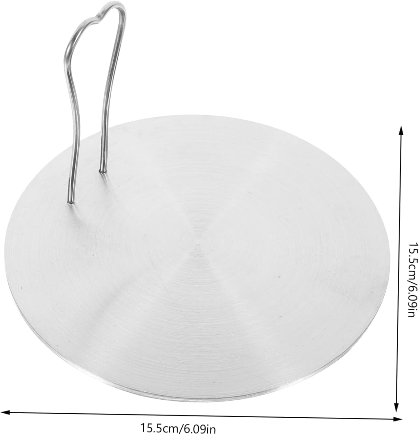 COLLBATH Induction Cooktop Adapter Plate Stove Mat Induction Cooktop Heat Diffuser