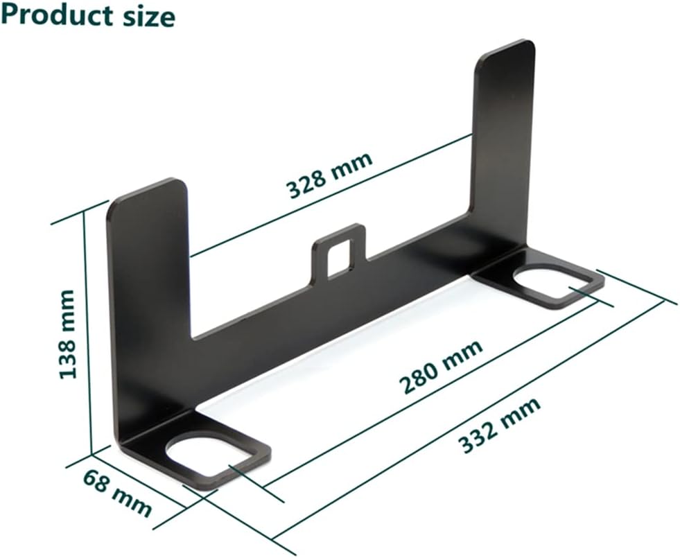 Shkalacar Cars ISOFIX Latch Interface Mount Bracket, Universal Car Seat Restraint Anchor Mounting Kit for ISOFIX Belt Connector