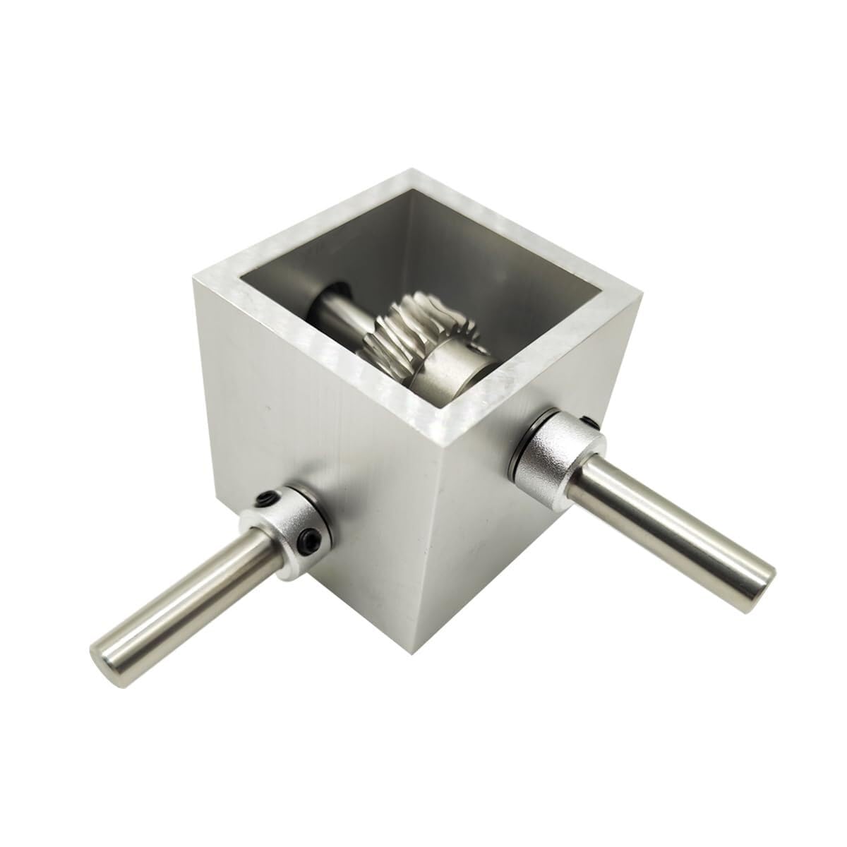Engrenage à vis sans fin 5:1 angle droit 20 dents arbre 8 mm pour module mécanique DIY