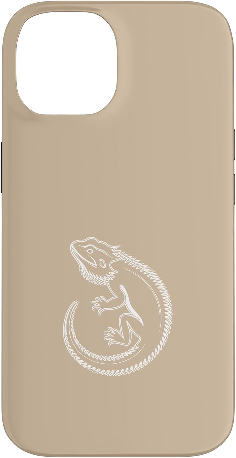 Bearded Dragon Reptile Keeper Silhouette Case for iPhone 11 image 4