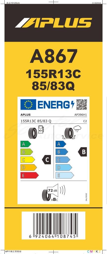 Pneus de transport APLUS -155R13C 85R A867 -C/E/70