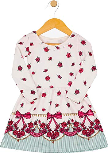 Vestido de Inverno Infantil Manga Longa Moda Evangelica Gospel TileeSul (3)