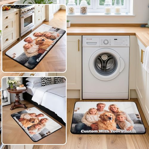 Tapis personnalisé lavable antidérapant contre saleté sol
