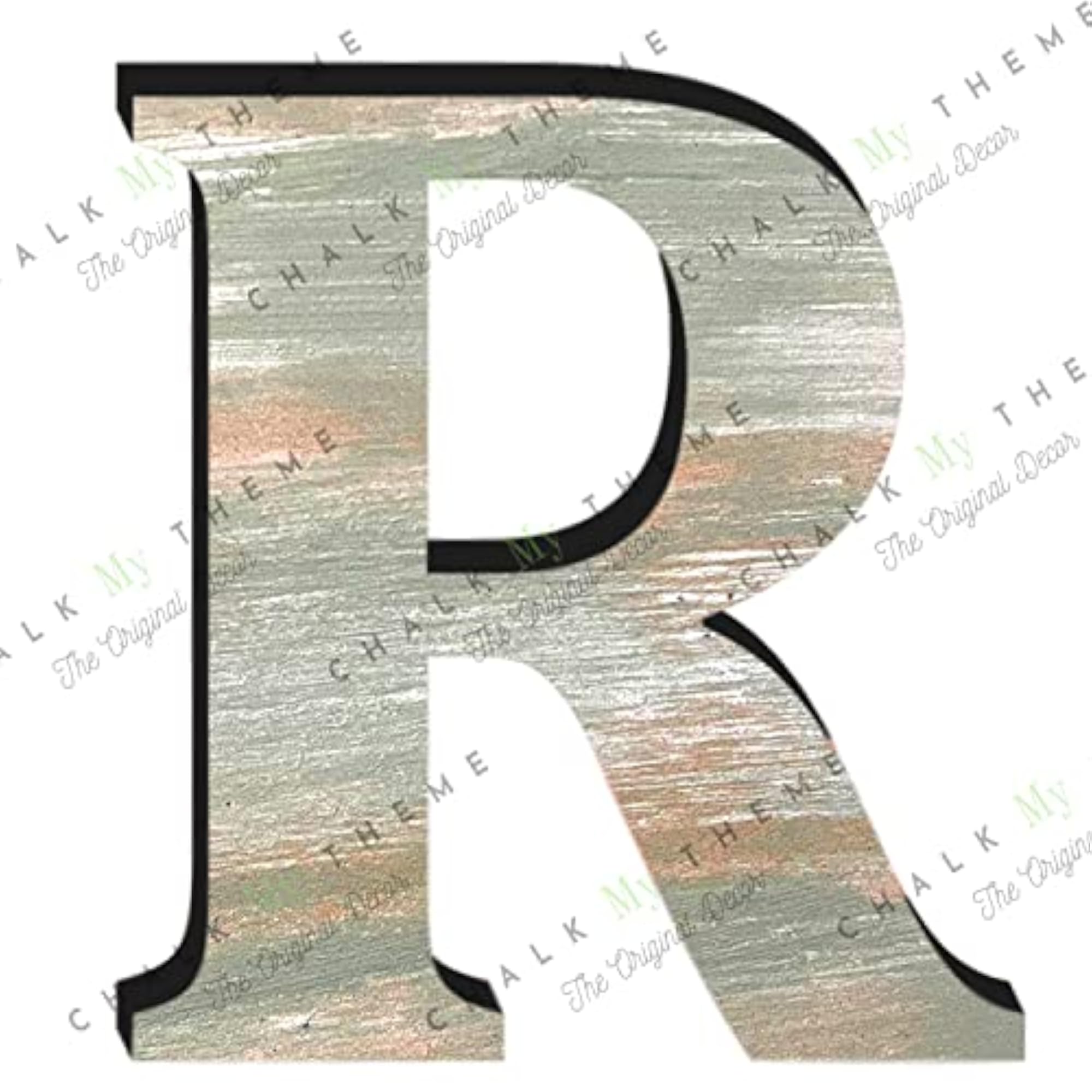 Wooden Alphabets and Numbers for Wall Decoration