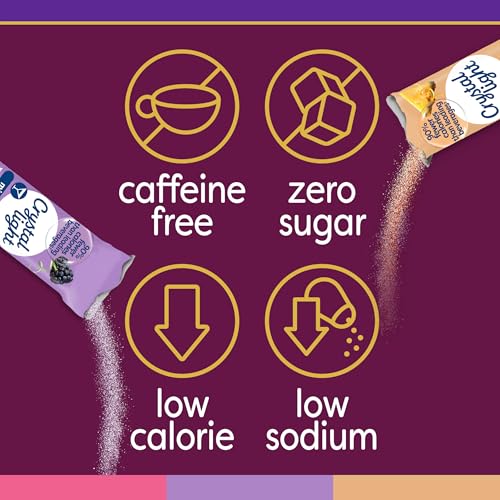 Crystal Light Watermelon Margarita, Blackberry Mojito, & Mai Tai Mixology Variety Pack 10 Count 0.14oz Packets