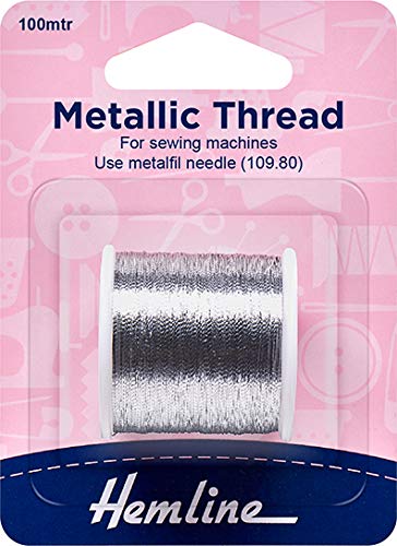 HEMLINE METALLIC THREAD; 100 METER PER PC 242