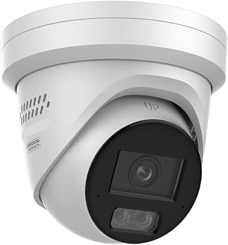 DS-2CD2387G3-LIS2UY/SL 4K 8MP POE IP Turret Dome Camera with Color-Vu 3.0, H.265+, Two-Way Audio, Scene-Adaptive WDR, Anti-Corrosion Design, IP67, Human & Vehicle Detection, Work with kconnect