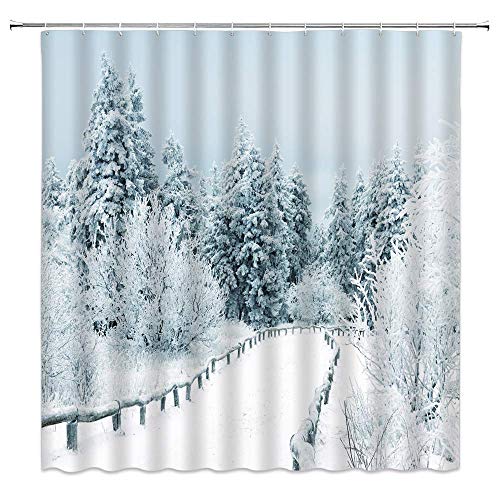 Winter Shower Curtains Le Meilleur Prix Dans Amazon Savemoney Es