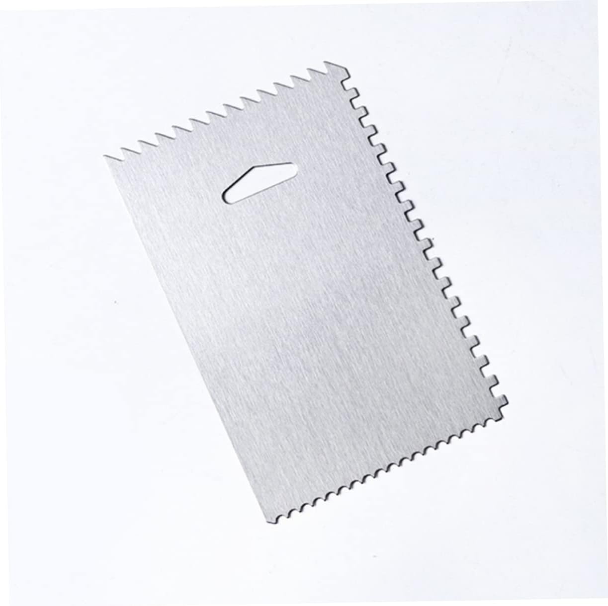 KICHOUSE 4-Piece Cake Scraper Set Stainless Steel and Aluminum Cake Frosting Scraper Baking Supplies Kitchen Gadget for Smooth Decorating and Home Bakery image 3
