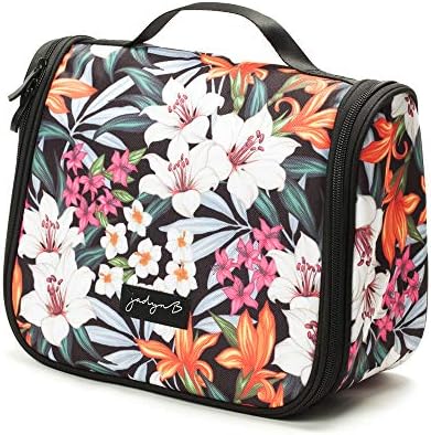 B Hanging Toiletry Bag and Travel Cosmetic Organizer for Women (Tropical Vintage))