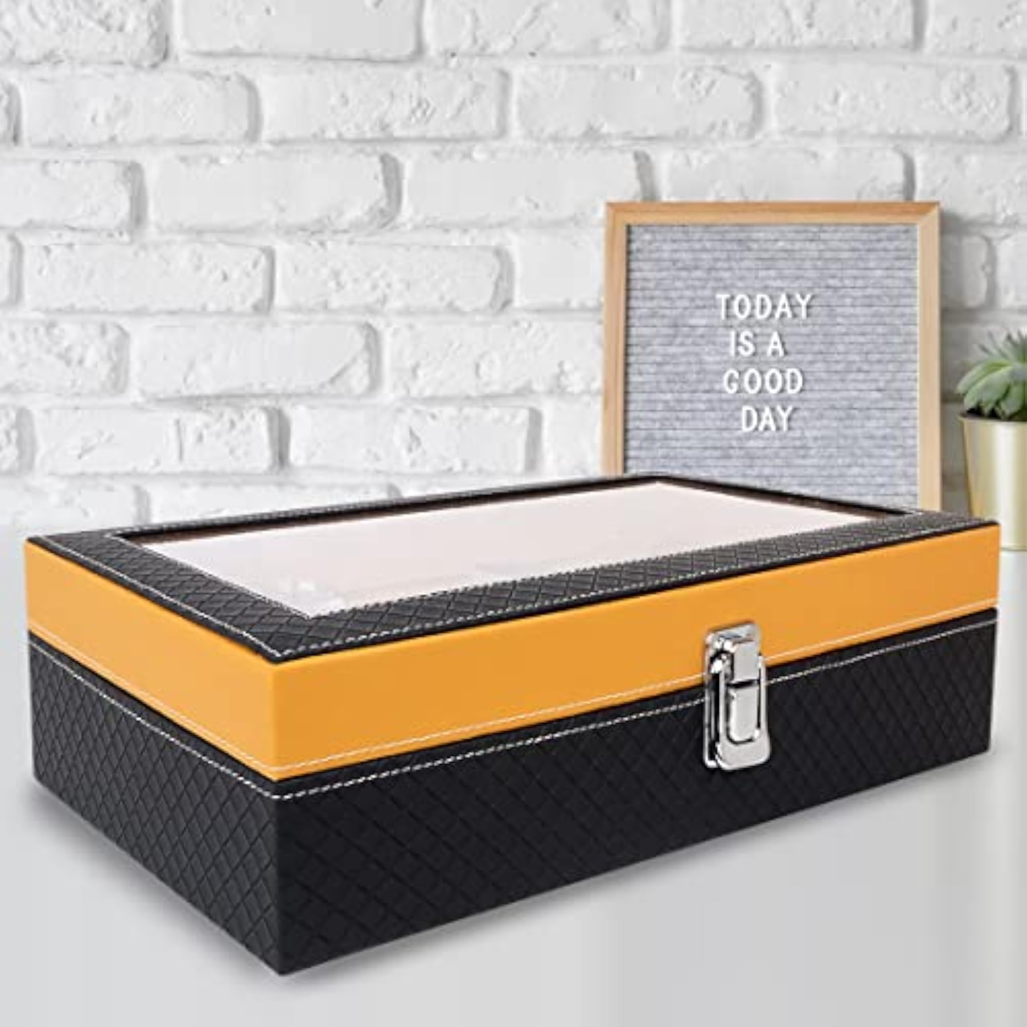 Men's and Women's Watch Box Holder Organizer