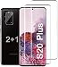 Produktbild [2+1 Pack] Panzerglas kompatibel mit Samsung Galaxy S20 Plus, Linse Schutzfolie, 3D Curved Volle Bedeckung, Anti-Kratzen, Anti-Öl, HD Displayschutzfolie für Samsung Galaxy S20 Plus (6.7'')