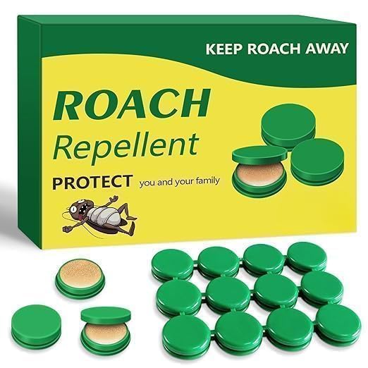 IQNEX Pack of 12 Natural Cockroach Killer Gel for Kitchens, Bathrooms, and Cabinets, Eco-Friendly Home Remedy for Indoor Cockroach Control pack of 12