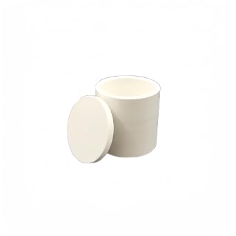 WEAREONE Boron Nitride Crucible Boron Nitride ark BN Crucible high Temperature Crucible Fluorescent Powder Quench hot Metal Melting Crucible for Scientific Experiments 5ml 24mm*22mm
