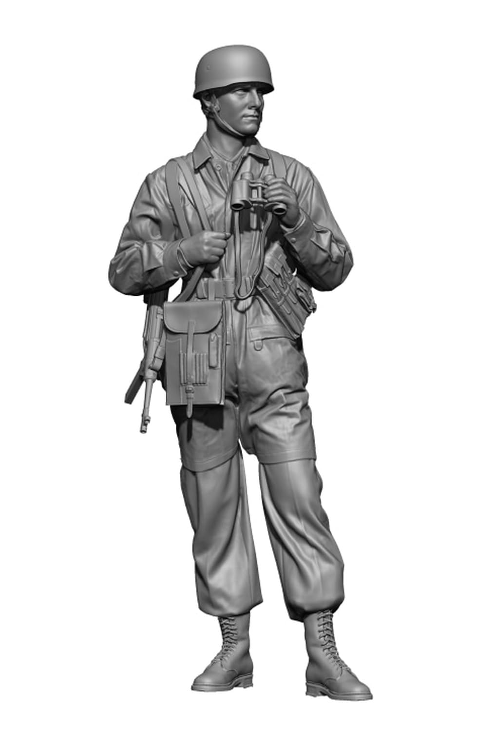 Amazon | エイチスリーモデル 1/48 WW2 ドイツ 降下猟兵＃2 戦況視察