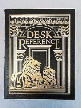 Hardcover THE NEW YORK PUBLIC LIBRARY DESK REFERENCE 2002 Easton Press Leather 4th Edition Book